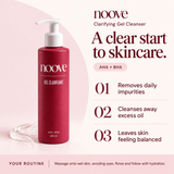 Noove Clarifying Gel benefits and routine