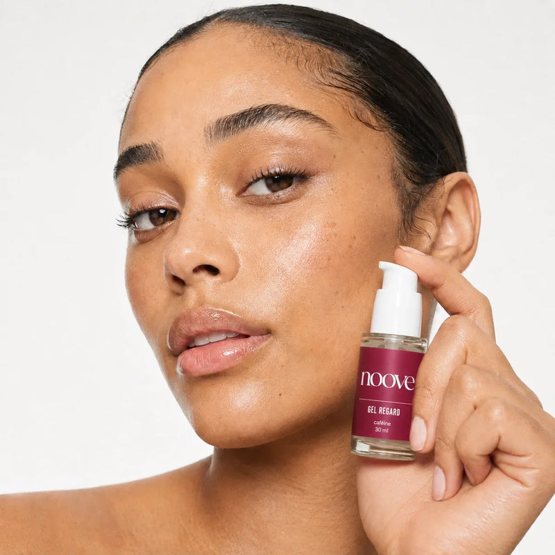 Noove Caffeine Eye Gel daily ritual
